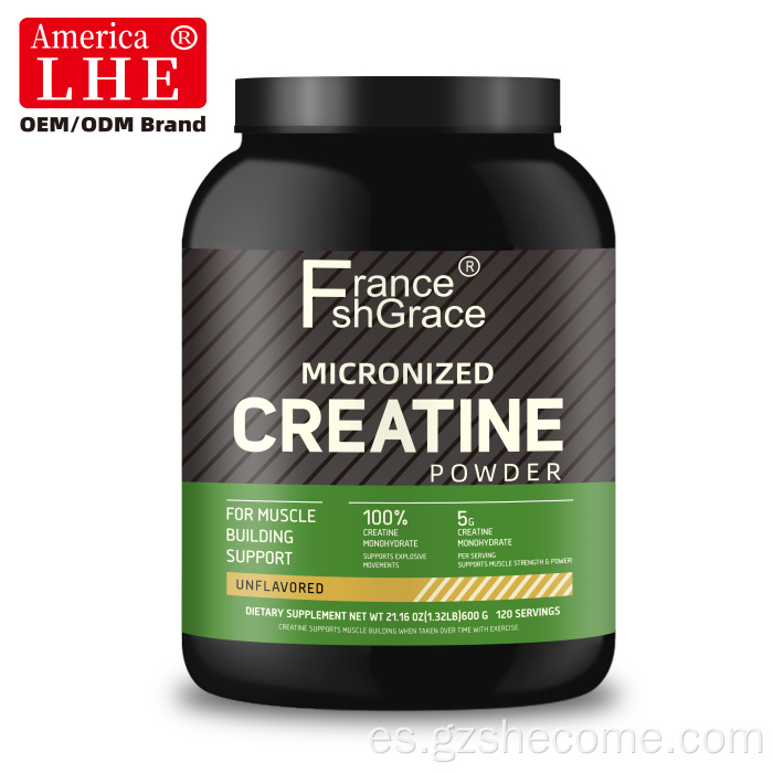 Rendimiento muscular en polvo de monohidrato de creatina Shecome